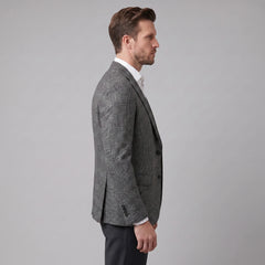 Heren blazer met ruit