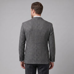 Heren blazer met ruit