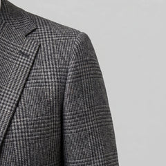 Heren blazer met ruit