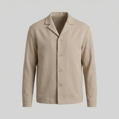 Beige blazer met knopen
