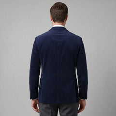 Heren corduroy blazer met vest