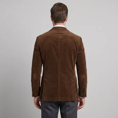 Heren corduroy blazer met vest