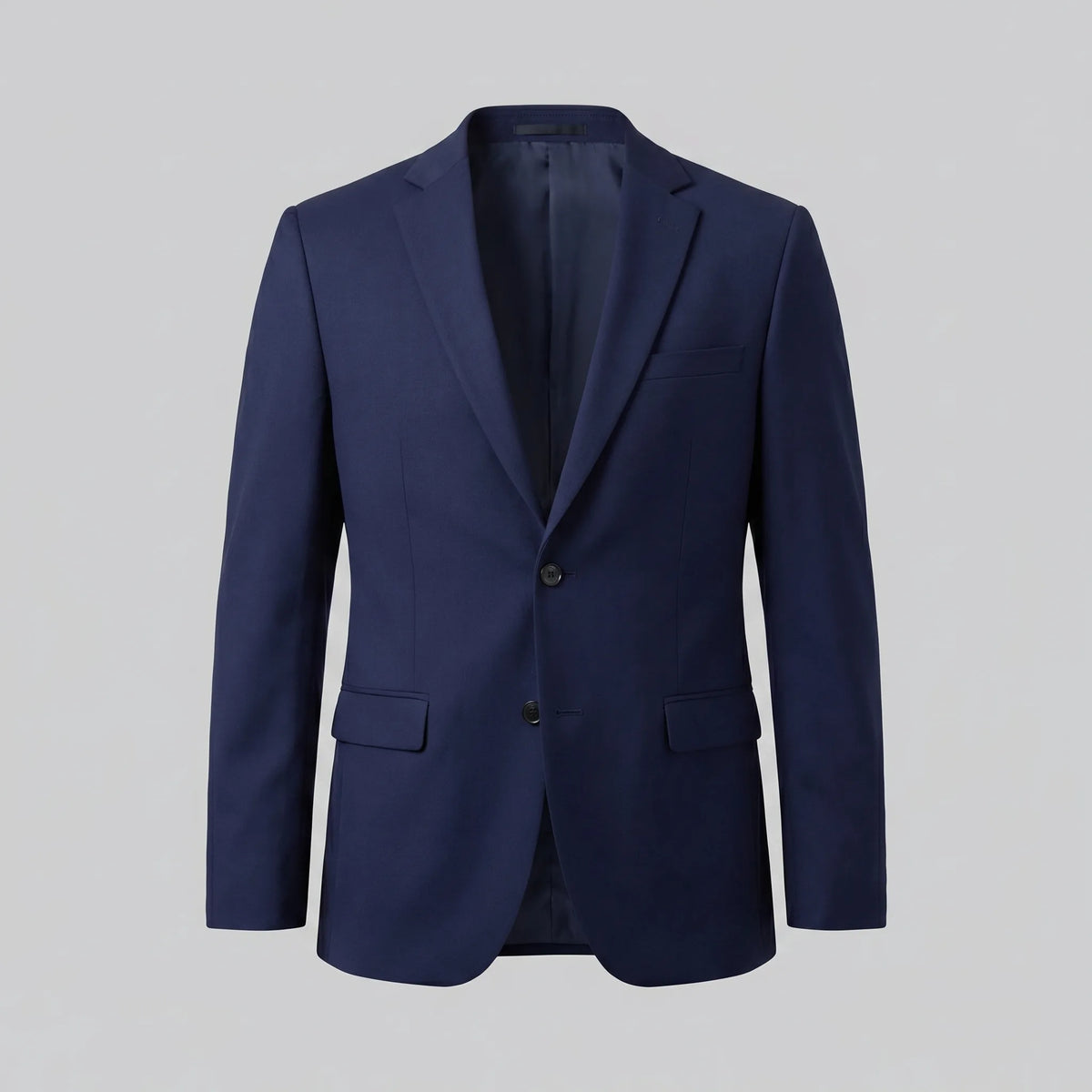 Slim fit blazer met lange mouwen