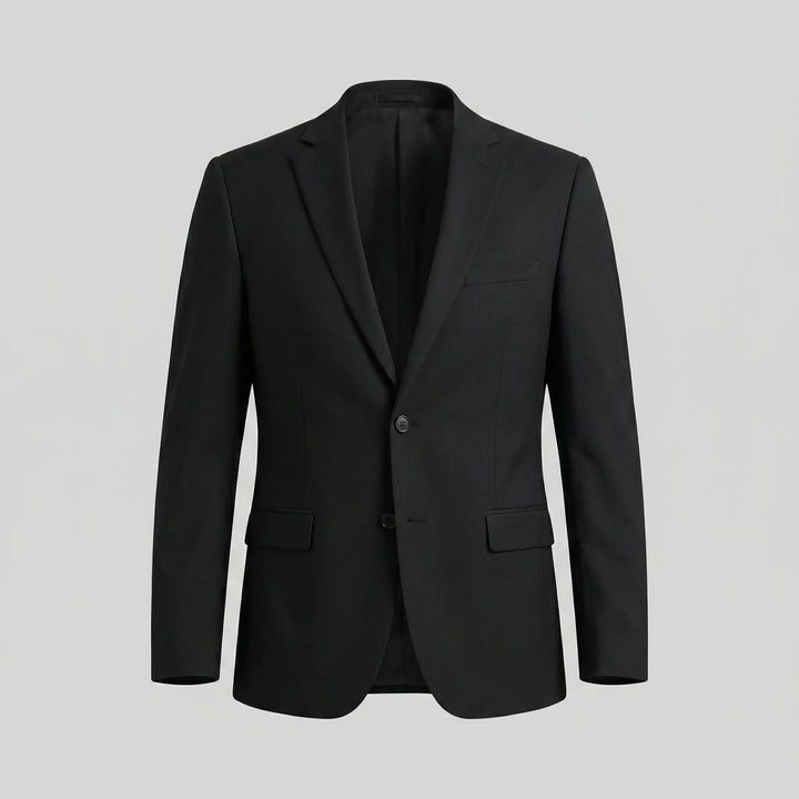 Slim fit blazer met lange mouwen
