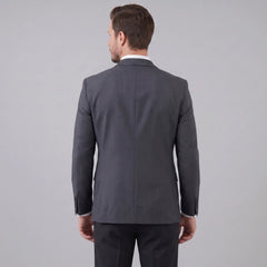 Slim fit blazer met lange mouwen