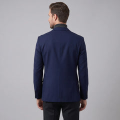 Slim fit blazer met lange mouwen