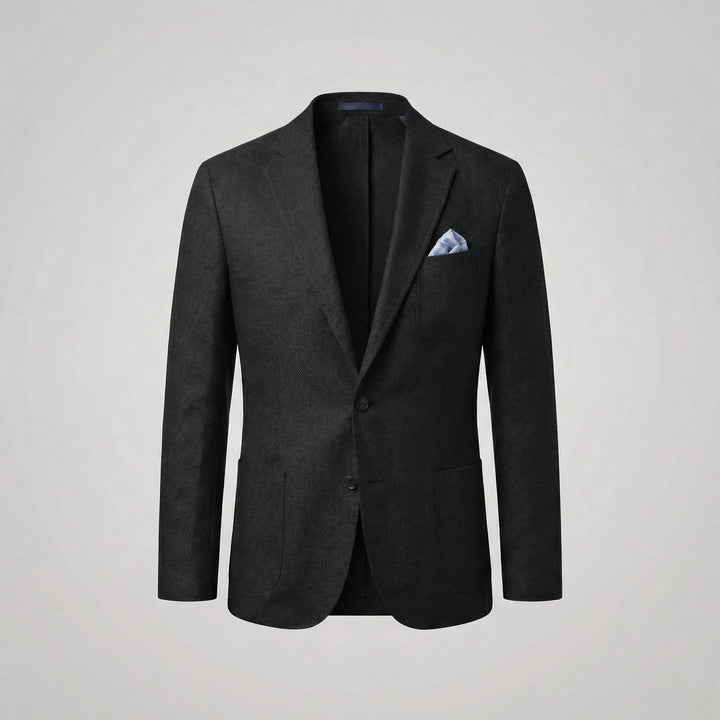 Casual blazer met borstzak