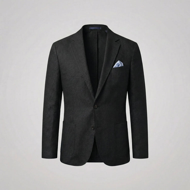 Casual blazer met borstzak