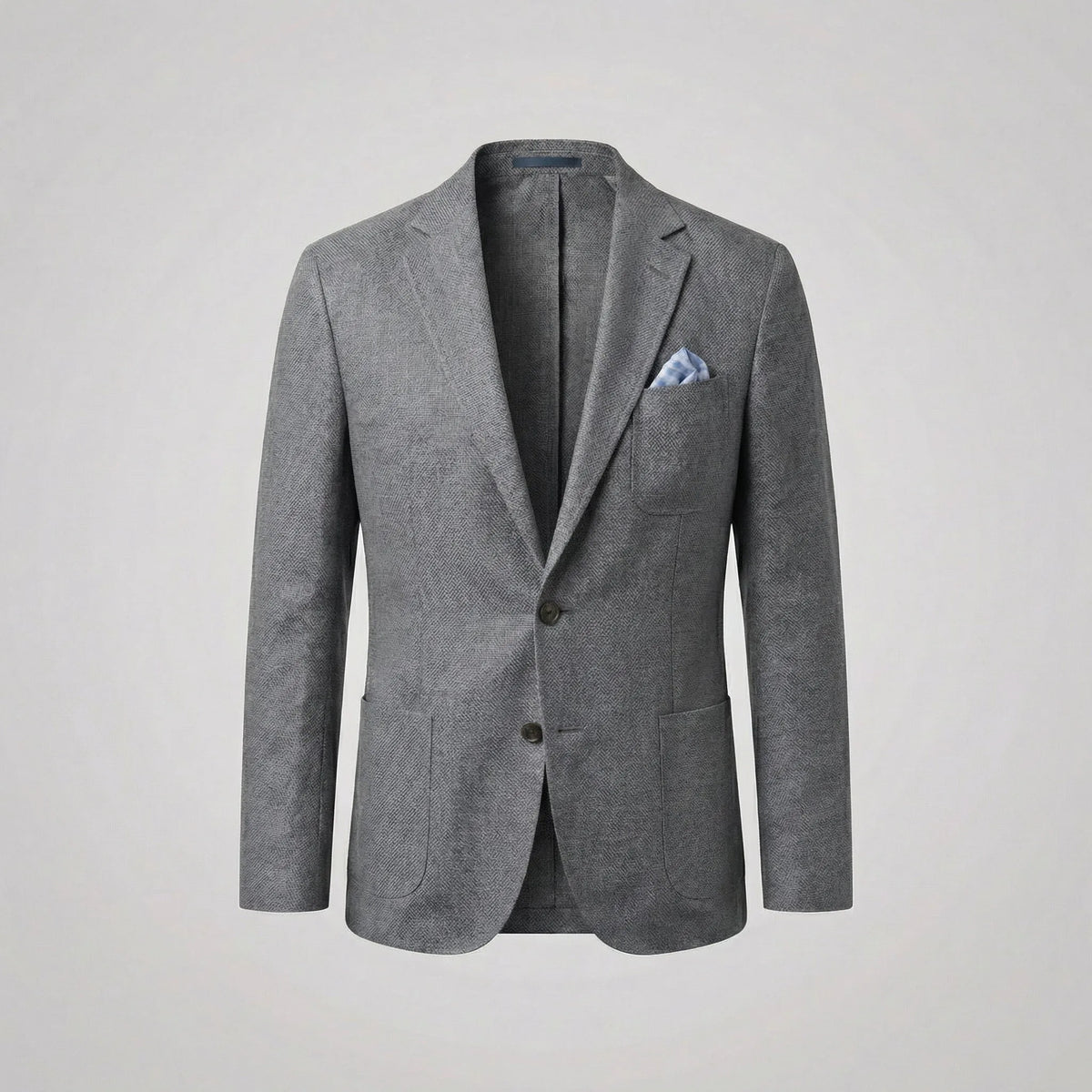 Casual blazer met borstzak
