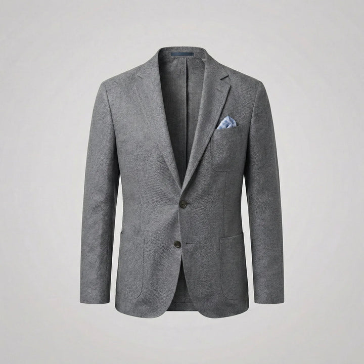 Casual blazer met borstzak