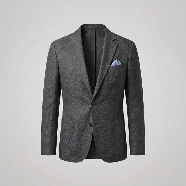 Casual blazer met borstzak