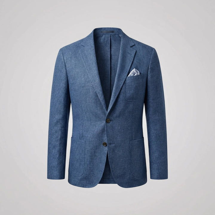 Casual blazer met borstzak