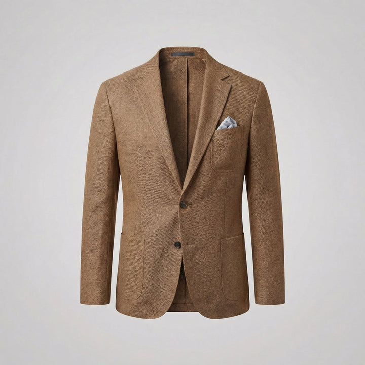 Casual blazer met borstzak