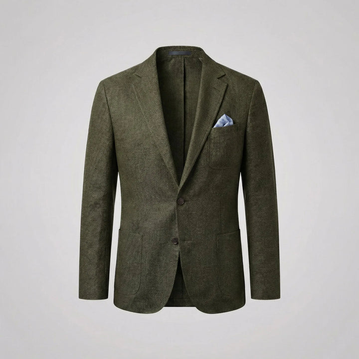Casual blazer met borstzak