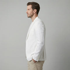 Heren blazer met knopen