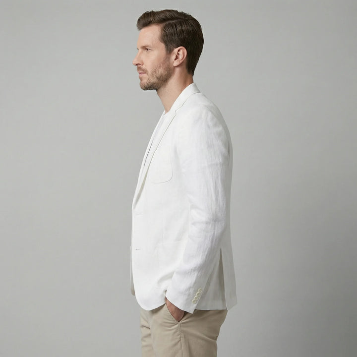 Heren blazer met knopen
