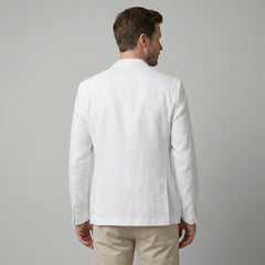Heren blazer met knopen