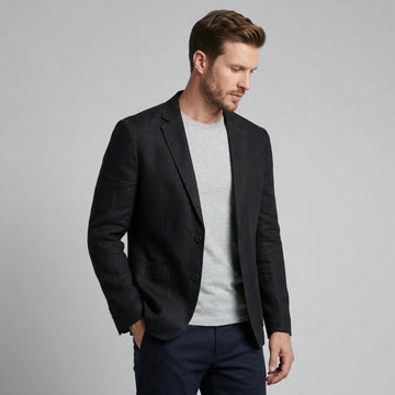 Heren blazer met knopen