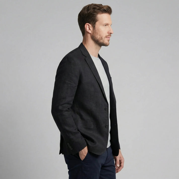 Heren blazer met knopen