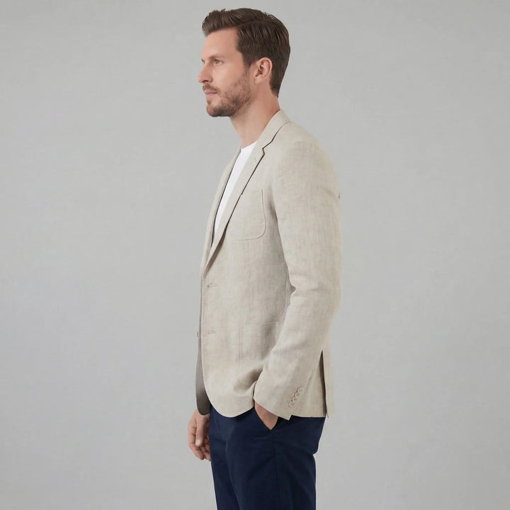 Heren blazer met knopen