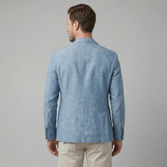 Heren blazer met knopen