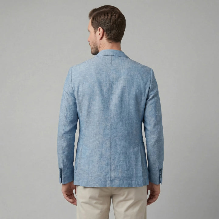 Heren blazer met knopen