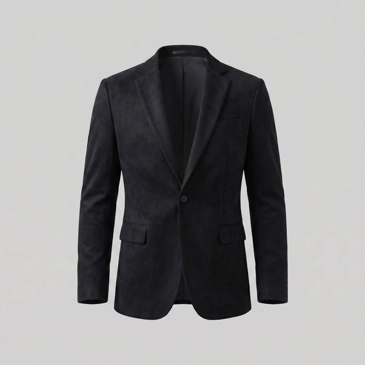 Heren blazer met V-hals