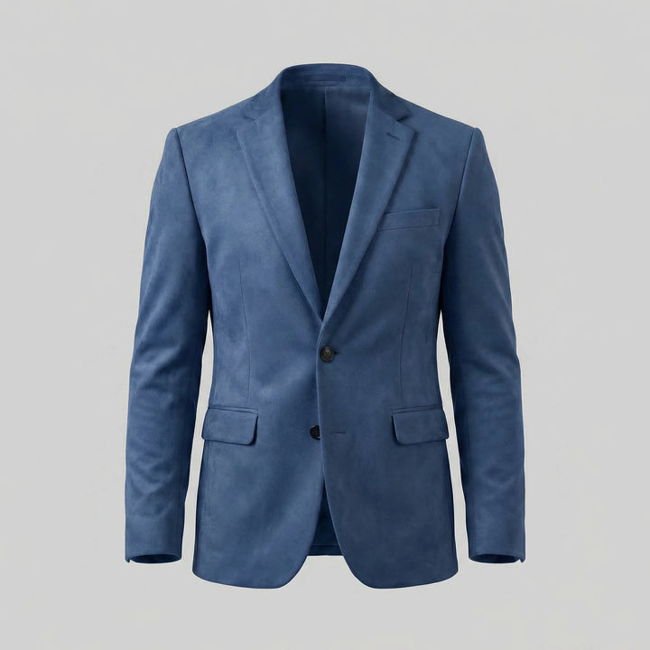 Heren blazer met V-hals