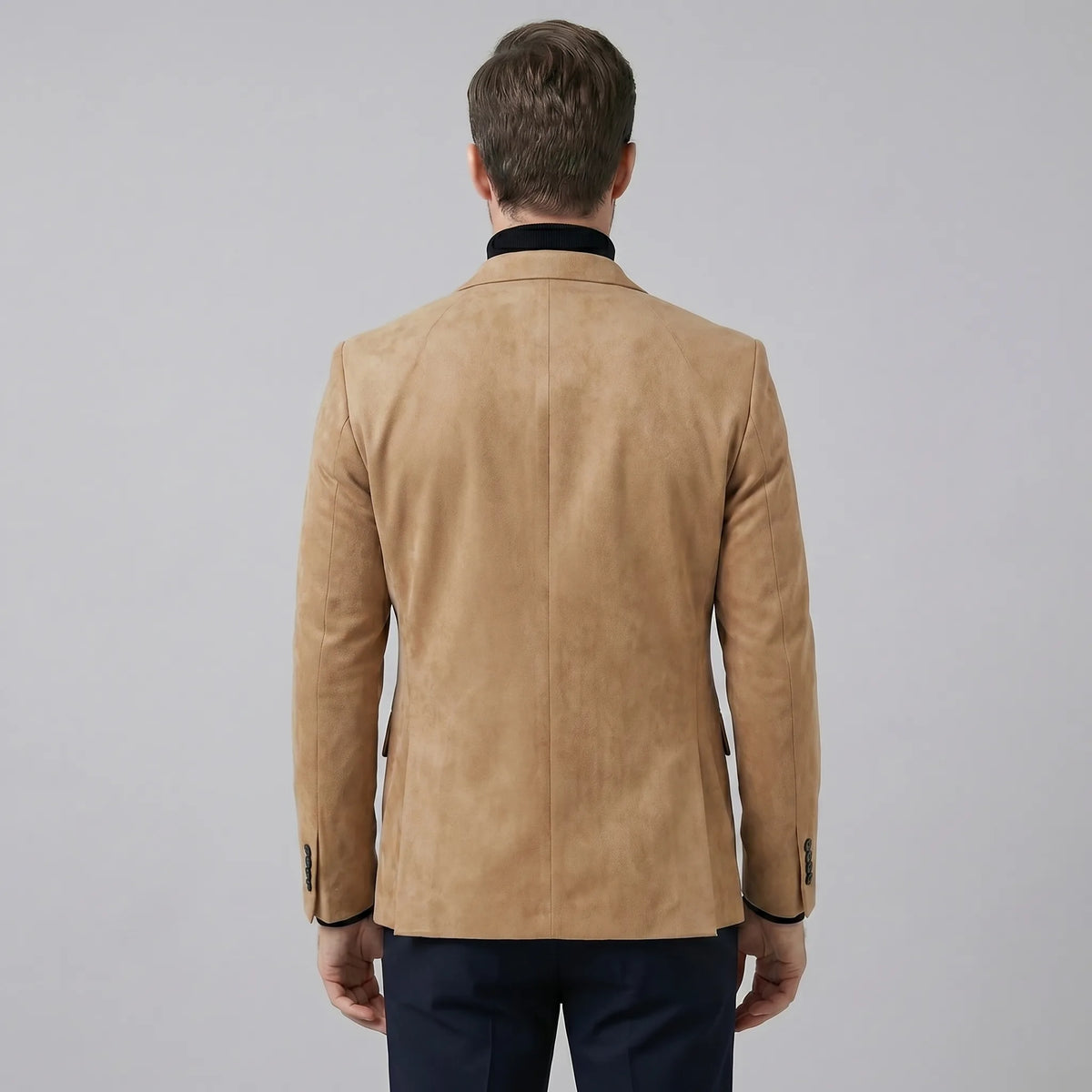 Heren blazer met V-hals