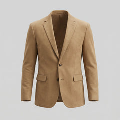 Heren blazer met V-hals