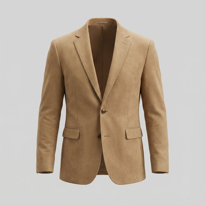 Heren blazer met V-hals