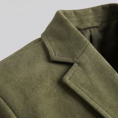 Heren blazer met V-hals