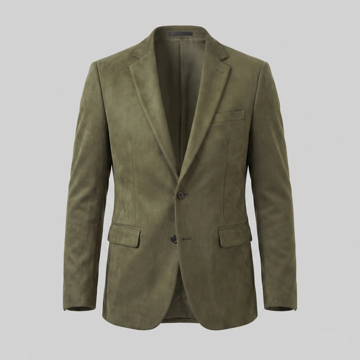 Heren blazer met V-hals