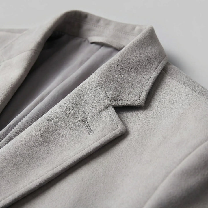 Heren blazer met V-hals