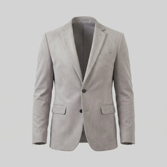 Heren blazer met V-hals