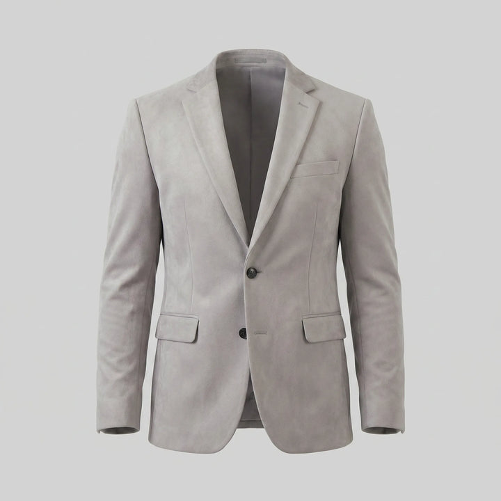 Heren blazer met V-hals