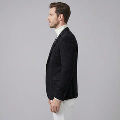 Heren blazer met V-hals