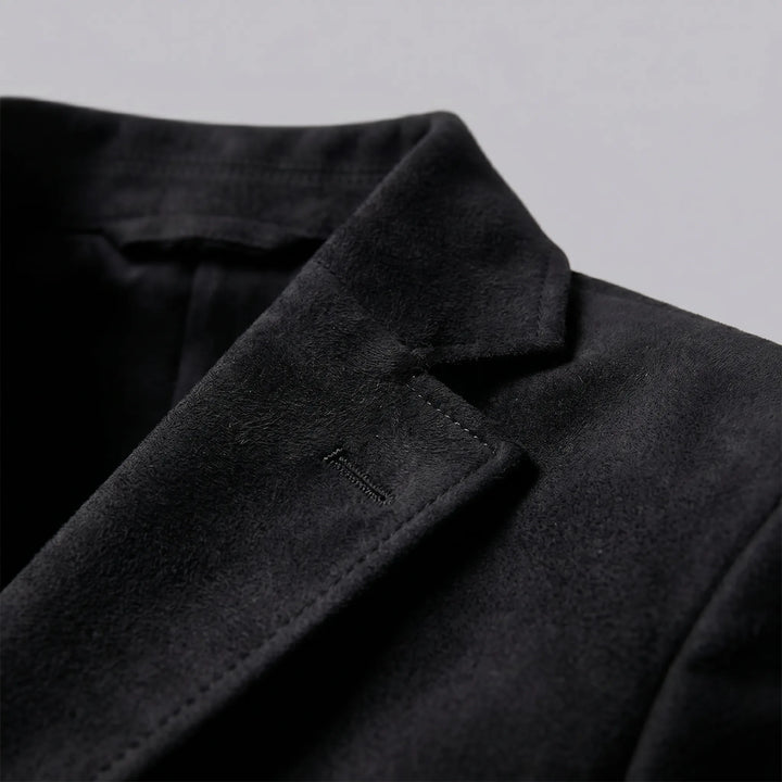 Heren blazer met V-hals