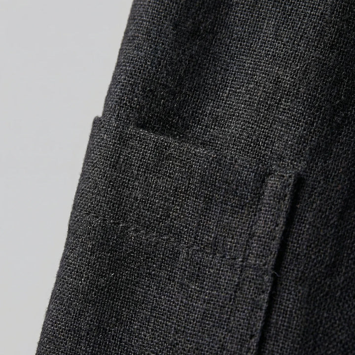 Lichtblauwe blazer met lange mouwen