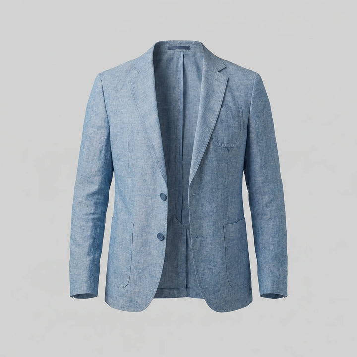 Heren blazer met knopen