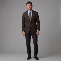 Heren blazer met flapzakken