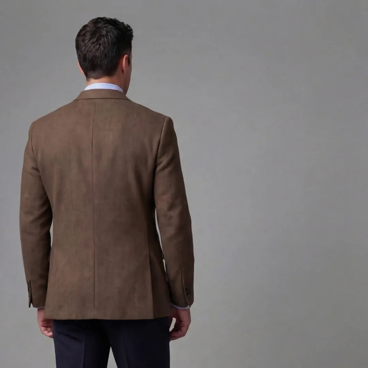Heren blazer met flapzakken