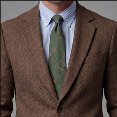 Heren blazer met flapzakken