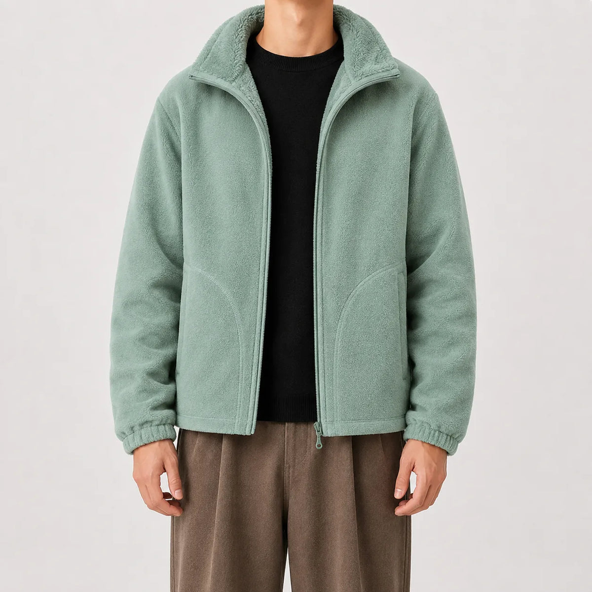 Reversible puffer jacket