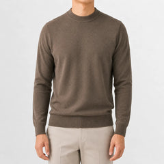 Trui met crew neckline en lange mouwen