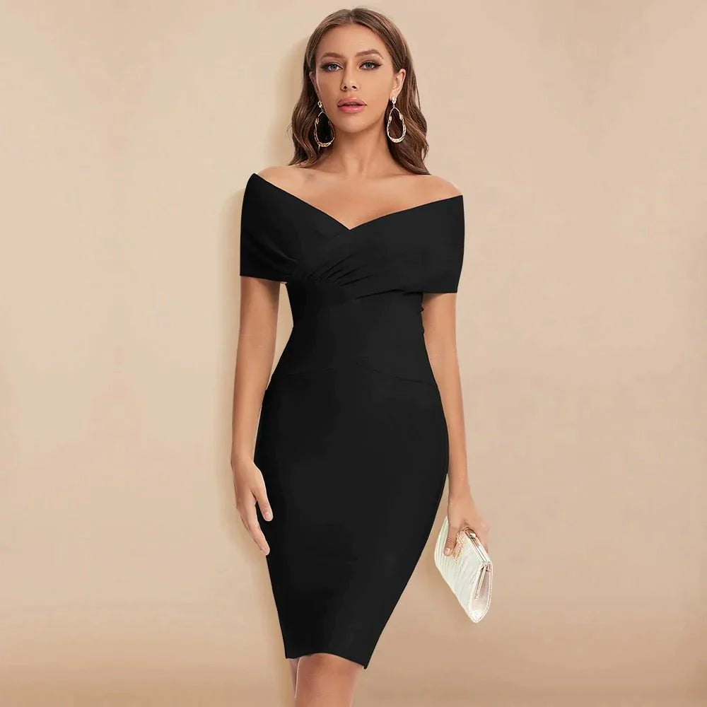MonAmi_ElegantebandagejurkmetV-hals-1.webp