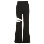 Ilaria | Flared slim damesbroek