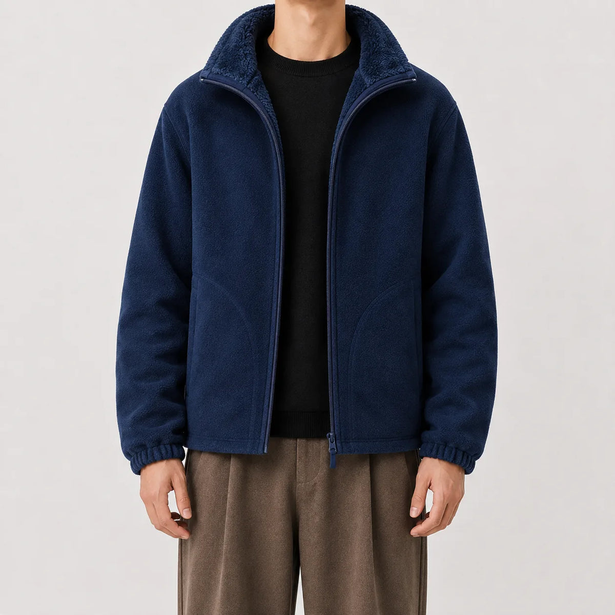 Reversible puffer jacket