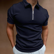 Hugo's Polo | Casual herenpolo met rits