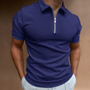 Hugo's Polo | Casual herenpolo met rits